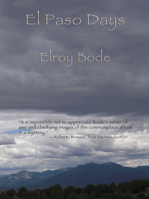 Title details for El Paso Days by Elroy Bode - Available